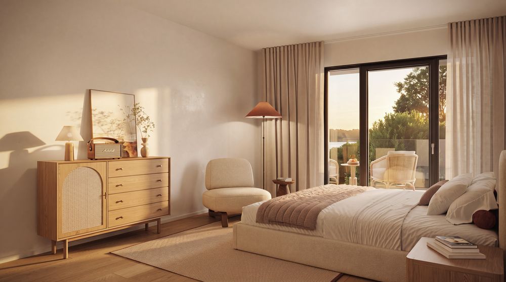 Chambre, lumière du matin